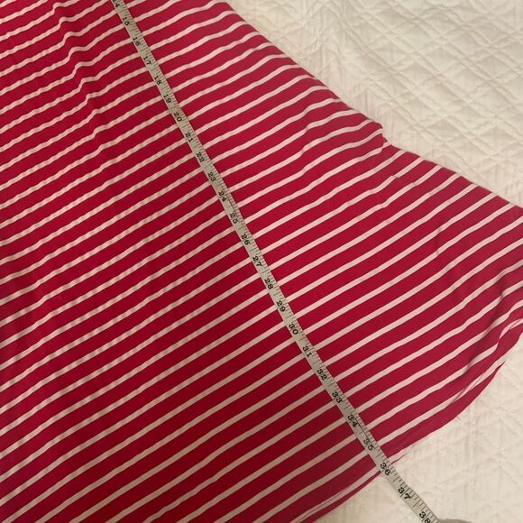 HEATHMOOR FUCHSIA & with striped dress size Medium - Picture 4 of 6